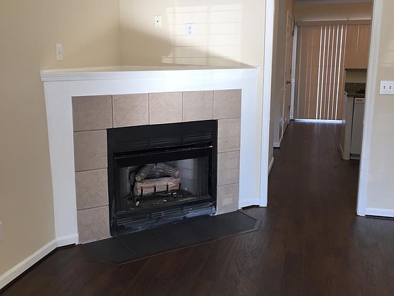 Gas log fireplace in Great Room