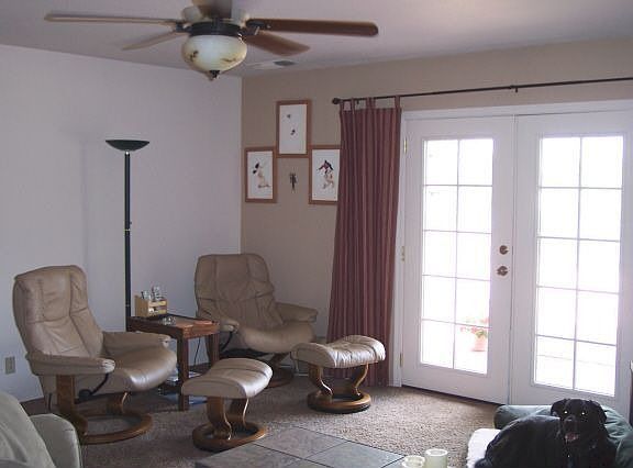 French Doors to Patio