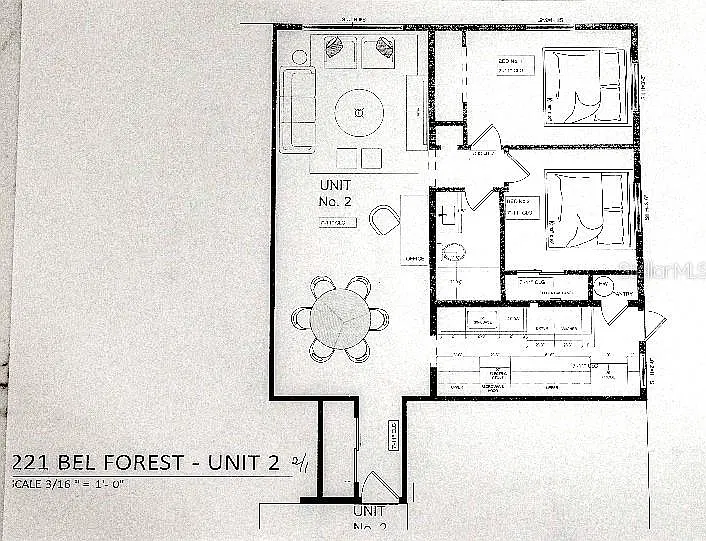 2 bed, 1.0 bath, 1082 sqft, $2,000 — Photo 3
