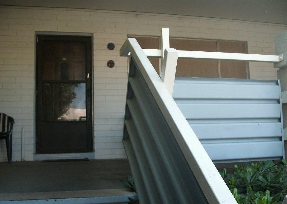 Unit just above pool