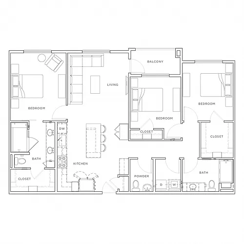 Floor plan C1