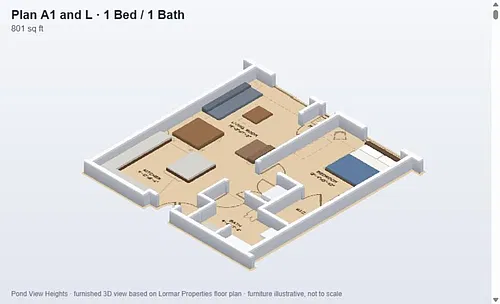 Floor plan Plan A1 and L