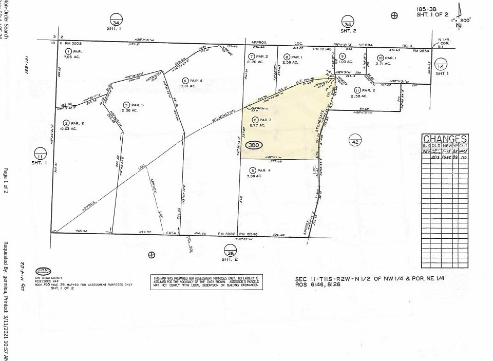 2nd image of 0 Sierra Rojo Rd Lot 0