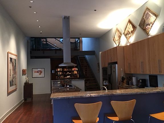 Kitchen, office, balcony.