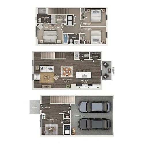 Floor plan DTH1