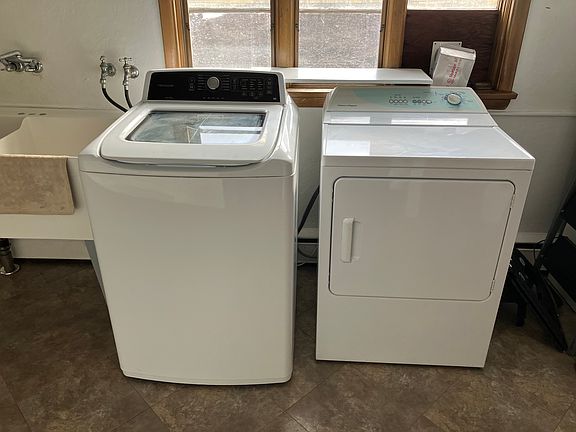 Washer and dryer