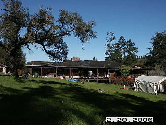 View of home from distance