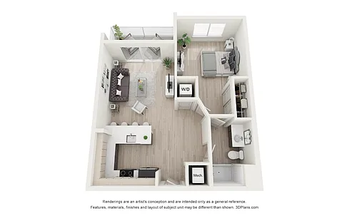 Floor plan Serene