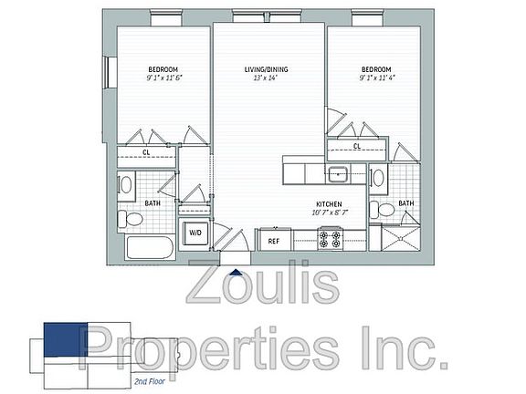 3rd image of 45 E Gordon St #5