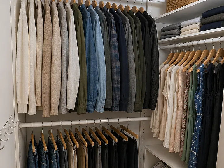Walk in closet.