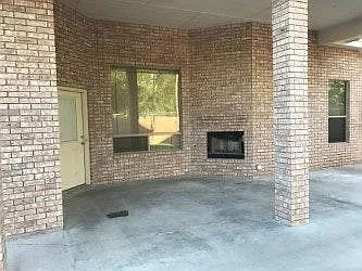Back Patio & Outdoor Fireplace