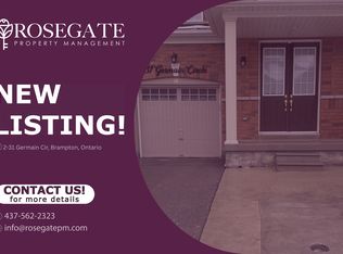 31 Germain Cir #2, Brampton, ON L6X5K2