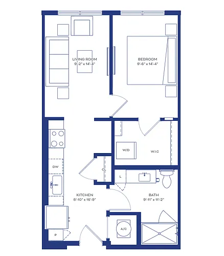 Floor plan The Osage