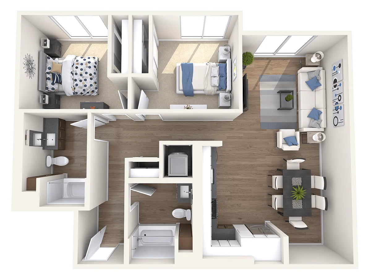 Floor plan B4