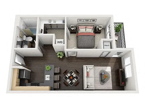 Floor plan The Carriage
