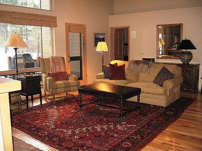 Hickory Wood Floors, tongue and groove ceilings, beautiful light.