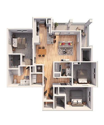 Floor plan Medallion