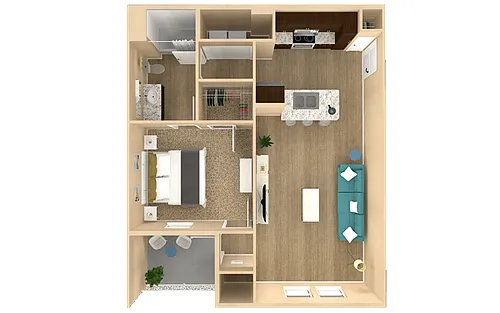 Floor plan Sanctuary