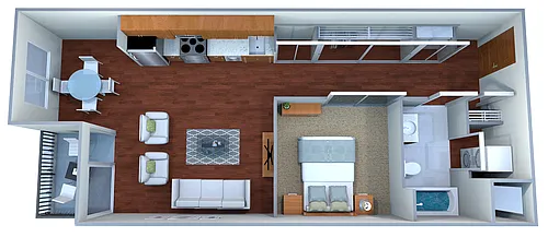 Floor plan The Clayton