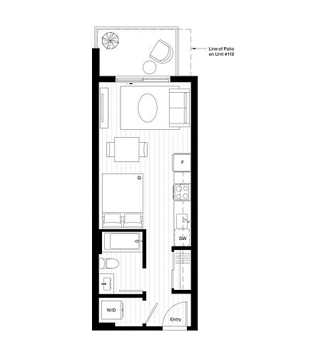 Floor plan A2a