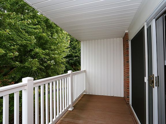 Great private patio; sorry, no grills allowed