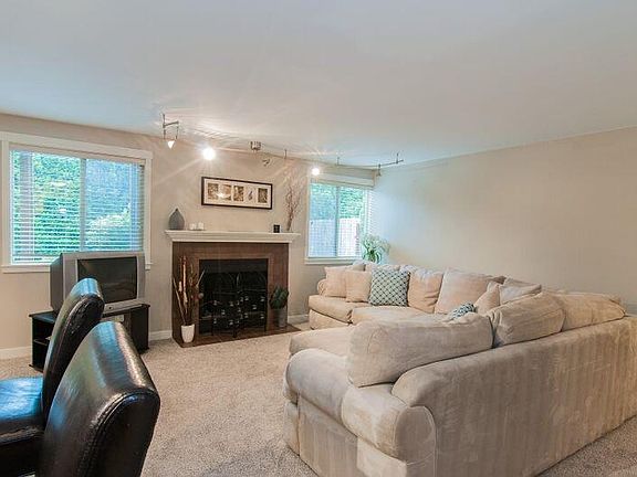 View of Granite Bar and Living Room from Hallway