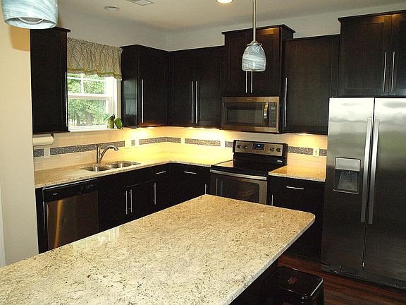 stainless steel appliances. under cabinet lighting. plenty of storage.