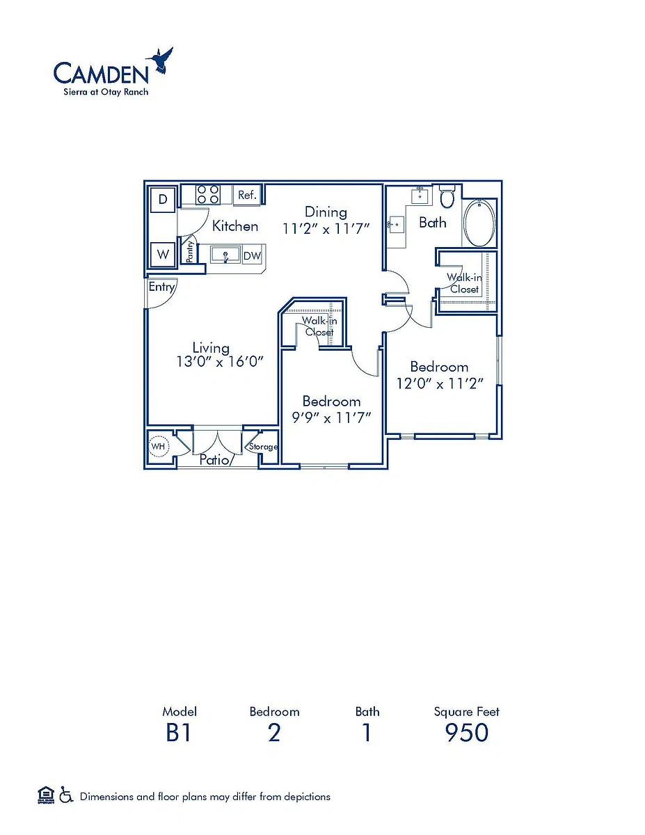 Floor plan B1