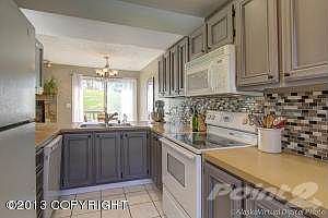 Kitchen with fresh updates . . .