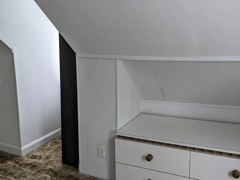 Third floor, rear bedroom