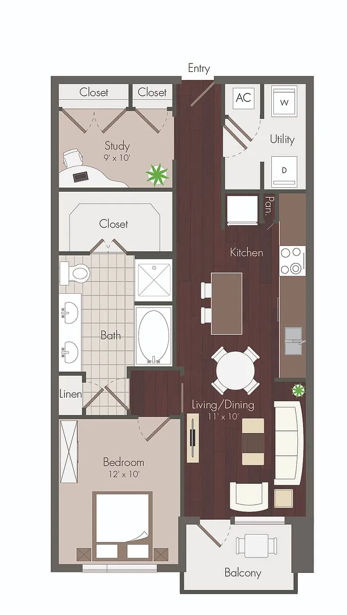 Floor plan Haskell