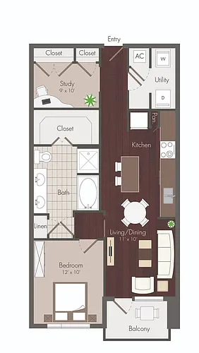 Floor plan Haskell