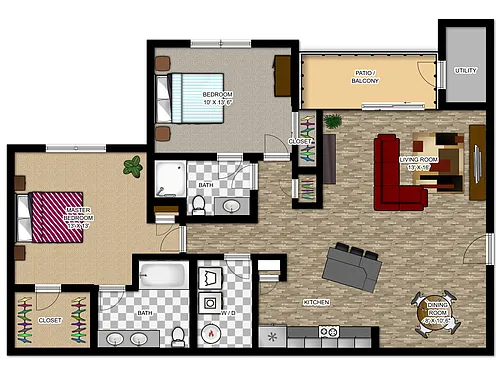 Floor plan B1