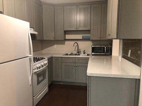 Kitchen- soft close cabinets and appliances- gas range, dishwasher, microwave, refrigerator (with ice maker), microwave