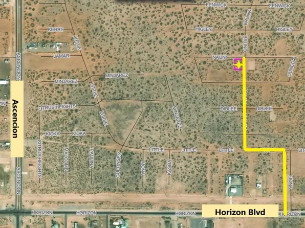 1 Nauni Dr, El Paso, TX 79928