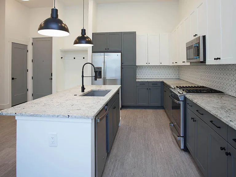 Kitchen with Stainless Steel Appliances
