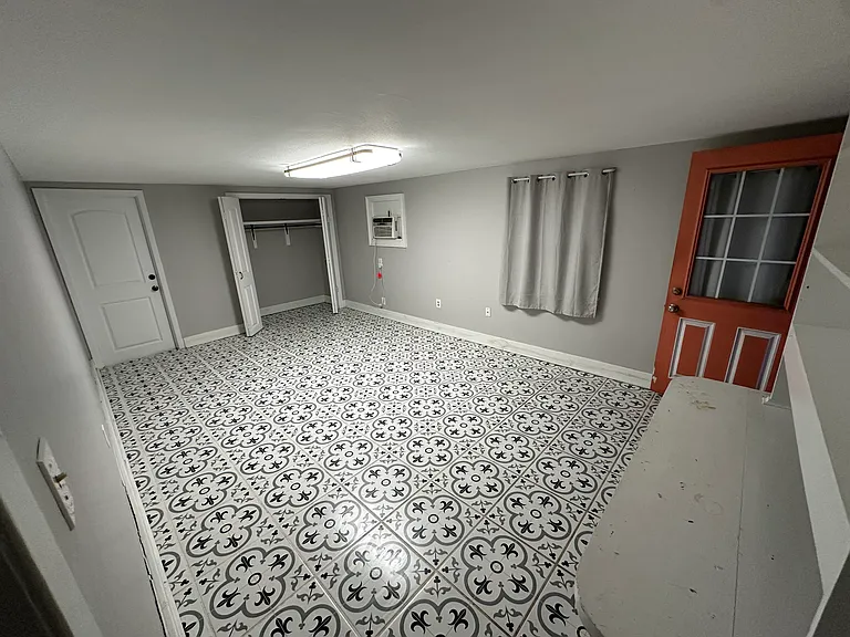 BR 3 (downstairs) with Backyard, Pool Access