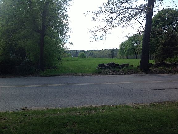 view of the lake next door