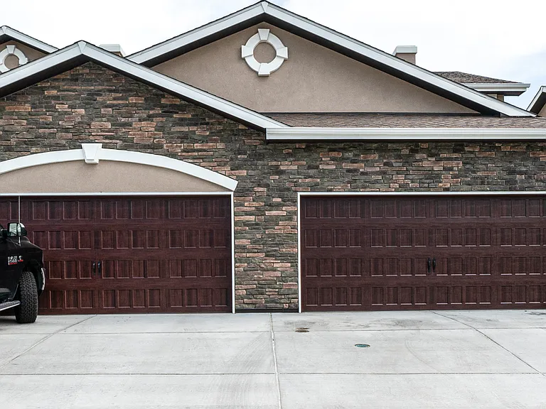 Unit includes a two car attached garage