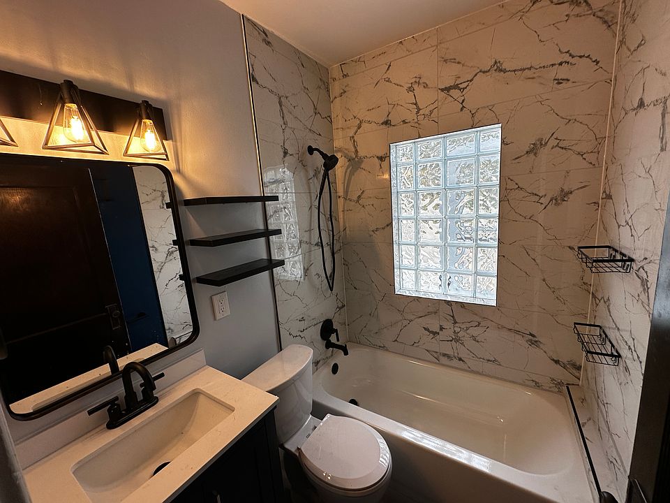 The elegant bathroom