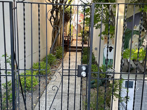 Gated entrance