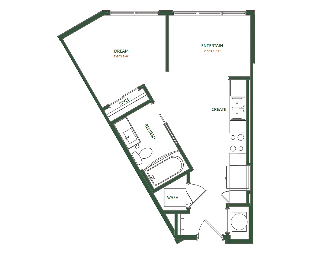 Floor plan S1