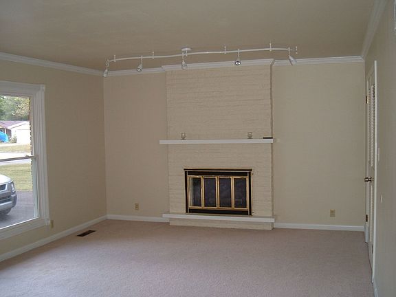 ire place and picture window