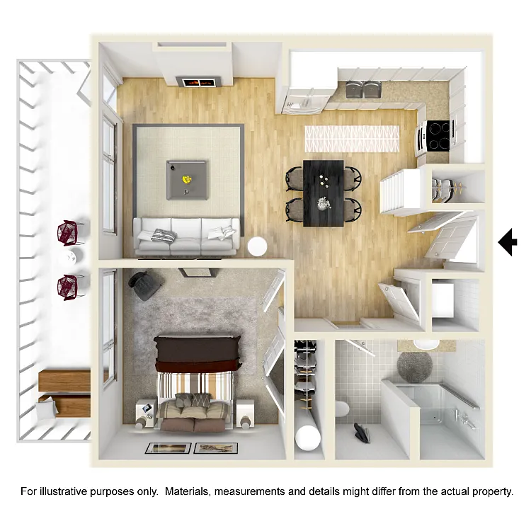 Floor plan Catamaran