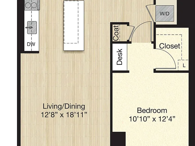 Tier 65.1 - 1 Bed 1 Bath Tier 65.1 - 1 Bed 1 Bath