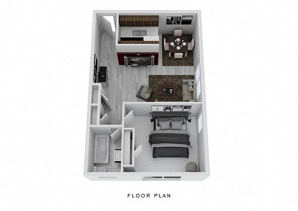 Floor plan 1 Bedroom