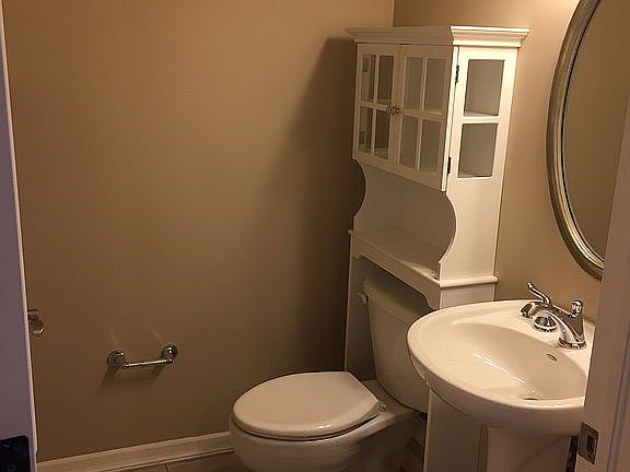 Half bath off of kitchen