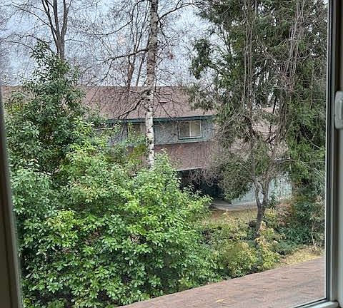 View out of upstairs bedroom