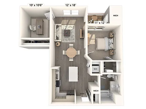 Floor plan AM14D