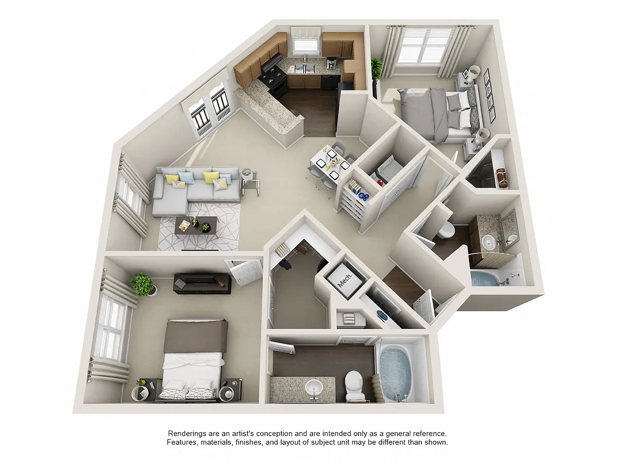 Floor plan Avondale - B2A